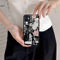 Singer Lana Del Rey For IPhone Air 16 15 14 Plus 13 12 11 Pro Max Matte Cover Jelly Shockproof Phone Case iphone 15 pro white