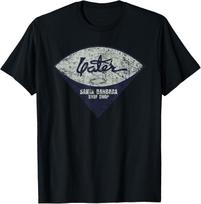 Vintage Yater Surf Surfboards Distressed Men and Women T-Shirt S įvairiaspalvis