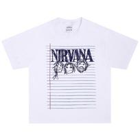 Nirvana T-Shirt, Soft Fabric Casual Daily Wear M white