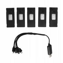 Drono baterija E88 Pro LS E525 Pro 1800mAh 3,7V, 5 vnt.