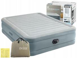 Pripučiamas čiužinys Intex 64824ND, 152x203x46 cm, su integruota pompa ir pagalve
