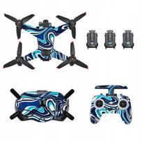 FPV drono lipdukų rinkinys DJI, Colorful Blue