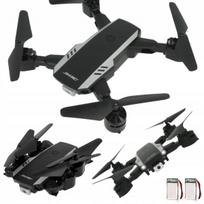 Sulankstomas dronas su Wi-Fi kamera, kompasu, 6 ašių stabilizavimu, 30 min., 2x 1800 akumuliatoriai
