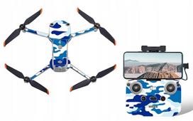 Lipdukų rinkinys DJI MAVIC AIR 2S dronui STARTRC Blue Camo (1109546)