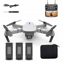Dronas HD WiFi FPV, 100 m, 3x akumuliatoriai