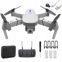 Dronas su 4K kamera, FPV, WiFi, gestų valdymu, 3D apsivertimu, headless režimu, aukščio palaikymu, 15 min skrydžio laiku