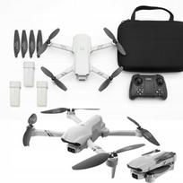 Dronas 4D-F10 3 VICKY su 4K WiFi kameromis ir 3 baterijomis