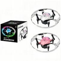 Mini RGB dronas FX-41B, 360° pasukimas, LED apšvietimas