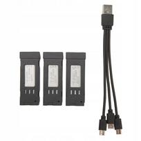 Drakono baterija E58 1800mAh 3,7V, 3 vnt.