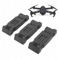 RC drono ličio baterija 3,7V 1800mAh E58 E68 JY109 998, 3 vnt.