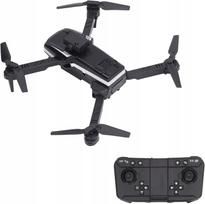 RC dronas S162 su 4K HD kamera, kliūčių vengimu, WiFi ir LED valdymu