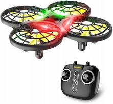 Vaikiškas mini dronas su automatinėmis 360° apsaugos nuo susidūrimų technologijomis