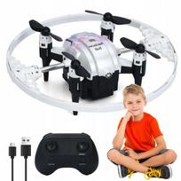 Universalus dronas RGB su savaime grįžtančiu pulteliu parkui ir vejai