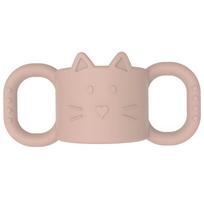Dual Handles Bottle Handle Sleeve Silicone Cup Holder for Dr. Brown’s 8 oz/4 oz Infant Drinking rožinė
