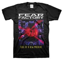Fear Factory Soul Of A New Machine Black T-Shirt Unisex T-Shirt S black