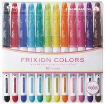 PILOT Frixion Colors Set SFC120M12C 0.6mm 12-Color blue