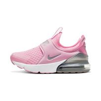 Nike Air Max 270 Extreme Cushioning Low top Kids Lifestyle Shoes Pink Children Aged 3 7 Years Old CI1107-600 35
