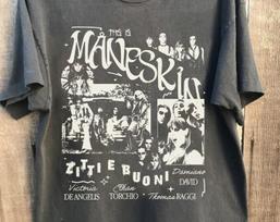 Måneskin Retro Rock Band Graphic T Shirt S-5XL L white