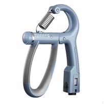 Hand Grip Strengthener, Forearm Exerciser Strength Training Adjustable Resistance Finger Stretcher Mechanical Counting mėlyna