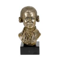 Wolfgang Amadeus Mozart - marble bust, statuette of a famous person, decoration for office, school, and hotel by the Art-Dog brand ruda