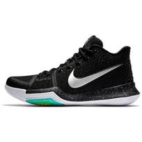 Nike Kyrie 3 Obsidian Metallic Gold GS 859466-018 36 black