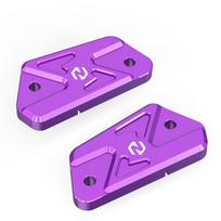 NICECNC For Sur-Ron Surron Light Bee X S L1E Segway X160 X260 Motorcycle Front Rear Brake Levers & Brake Reservoir Covers Caps purple