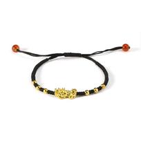 Chinese Style Feng Shui Pi Xiu Bracelet & Bangle New Fashion Lucky Red Rope Weaving Charm Bracelet Bring Wealth Health Jewelry juoda