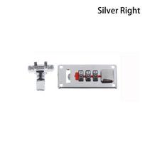 3-Digit Combination Lock 65*29Mm Password Lock Latch Keyless Jewelry Wooden Box Fixed Lock Suitcase Coded Locks Hardware white