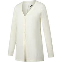 Nike SS25 AS W NSW NK CHLL KNT RIB CARDI Knitwear Women's White HJ1244-133 XL balta