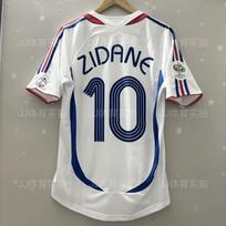 Retro futbolo marškinėliai Klasikinis Prancūzijos rinktinės stilius Beckham Zidane Neymar Messi Ronaldo Vintage futbolo treniruočių marškinėliai S Height 165-170cm, Weight 50-60kg