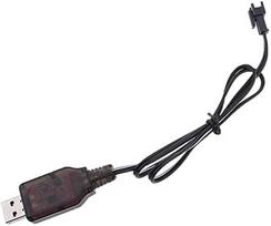 1 vnt. SM-2P USB įkroviklio kabelis 250 mAh išėjimo RC automobilis, skirtas 7,2 V Ni-Mh akumuliatoriams