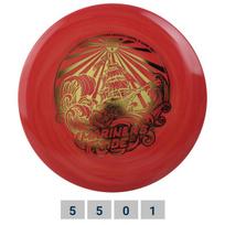 Diskgolfo diskas Midrange Driver S-LINE SWIRL MD3 Mariners Tide geltona/raudona