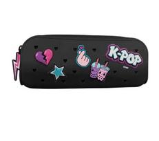 Silikoninis penalas Coolpack K-Pop Dark, juodas