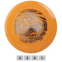Diskgolfo diskas Discmania S-Line Swirl MD3 Mariners Tide oranžinė/balta