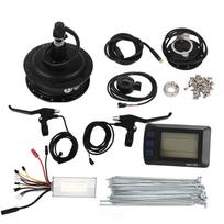 Electric Bike Conversion Kit 48V 500W 120x50x30mm M3 Display Meter Metal Controller Shell Bike Modified Kit For 26in black