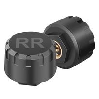 Bluetooth-compatible 5.0 Car Tire Pressure Sensors TPMS Smart Alarm Tyre Monitoring Tools with 2/4 Sensors for lOS Android gray