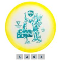 Diskgolfo diskas Midrange Driver C-LINE HORIZON MD5 Cryo Blade Gannon Buhr Yellow