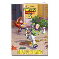 Žaislų istorija 5. Spalvinimas su lipdukais