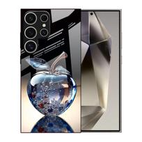 Samsung S26ULTRA Mobile Phone Case A16 Crystal Apple S24 Tempered Glass A17 Black Protective Case A07 samsung s26