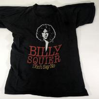 Billy Squier Don#039;t Say No Tour Unisex Cotton TShirt Full Size Unisex T-Shirt S black