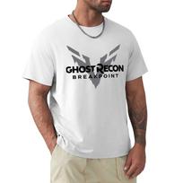 Special Present Wolves Ghost Recon Gifts Movie Fans TShirt Comfort Stretch Tee Shirt S white