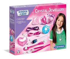 Clementoni, Science & Play, Crystal Jewels, For Girls, 8+ years