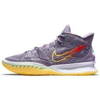 Nike Kyrie 7 Daybreak Men Sneakers Grey Citron-Pulse Siren-Red CQ9326-500 42.5 gray
