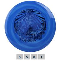 Diskgolfo diskas Midrange Driver S-LINE Swirl MD3 Mariners Tide mėlyna/balta