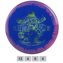 Diskgolfo diskas Distance Driver S-Line Horizon PD2 Gravity Bomb 2 mėlyna/rožinė