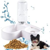 Bonya Smile dvigubas dubuo 2in1 su vandens dozatoriumi, 500ml, balta