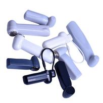 58K Acousto-Magnetic Clothing Anti-Theft Tag with Small Hammer Release Acoustic magnetic hammer with rope gray