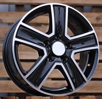 Ratlankis RACINGLINE BK473 R16x6.5 5x130 ET 50 CB 89.1 (Black Polished) (1250 kg)