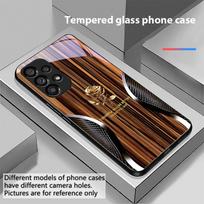 Medžio rašto gyvatė Samsung Galaxy S10 S20 Plus S21 FE S22 S23 S24 FE S25 Ultra juodam grūdintam stiklui Telefonų dėklas Kietas korpusas For Galaxy S20 FE black