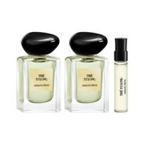 Giorgio Armani /Privé Thé Yulong Tualetinis vanduo 3 dalių kvepalų kelioninis rinkinys Yulong Tea Perfume 7.5ml*2+Yulong Tea Perfume 2ml